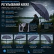 Усиленный ветроустойчивости зонт для рыбалки 1,8 м с чехлом - изображение 12