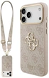 Чохол для смартфона Guess 4G Big 4G Classic Logo Big Strap Metal Buttons для Apple iPhone 17 Pro Max Pink (3666339488895) - зображення 7