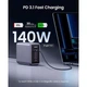 Зарядное устройство Ugreen 5xUSB 300W Nexode (5хUSB-C) CD333 (90903B) - изображение 3