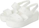 Жіночі Сандалі Бруклін crocs brooklyn low wedge Chalk (38-39, мел) - изображение 1