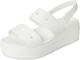 Жіночі Сандалі Бруклін crocs brooklyn low wedge Chalk (38-39, мел) - изображение 7