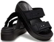 Жіночі сандалі Crocs Brooklyn Low Wedge Sandals Black (38-39, чорний) - изображение 1
