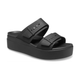 Жіночі сандалі Crocs Brooklyn Low Wedge Sandals Black (38-39, чорний) - изображение 5