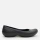 Жіночі балетки Crocs At Work Flat Black (39-40, чорний) - изображение 2