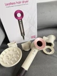 Іонний фен для волосся Weizer Ionic Hair Dryer 5 насадок Сакура Рожевий - зображення 4