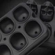 Силіконова форма для льоду Черепи 14×14×5 см молд для льоду та шоколаду (XJ5365) - зображення 4