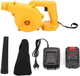 Аккумуляторная воздуходувка пылесос 2в1 для сбора листьев, LY-4, беспроводной садовый пылесос-дуйка BLOWER - изображение 3