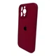 Чохол для смартфона Silicone Full Case AA Camera Protect for Apple iPhone 16 Pro 47,Plum - изображение 4