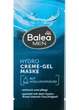 Увлажняющая маска для лица мужчин с гиалуроновой кислотой Balea men Gesichtsmaske Creme-Gel Hydro 2х8 мл - изображение 1