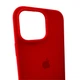 Чохол для смартфона Silicone Full Case AA Open Cam for Apple iPhone 16 Pro Max 11,Red - изображение 5