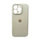 Чохол для смартфона Silicone Full Case AA Camera Protect for Apple iPhone 16 Pro 10,Stone - изображение 1