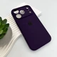 Чохол для смартфона Silicone Full Case AA Camera Protect for Apple iPhone 17 Pro 59,Berry Purple - изображение 4