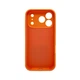 Чохол для смартфона Silicone Full Case AA Camera Protect for Apple iPhone 17 Pro Max 34,Papaya - изображение 3