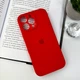 Чохол для смартфона Silicone Full Case AA Camera Protect for Apple iPhone 16 Pro Max 11,Red - изображение 7