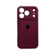 Чохол для смартфона Silicone Full Case AA Camera Protect for Apple iPhone 17 Pro 35,Maroon - изображение 1