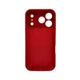 Чохол для смартфона Silicone Full Case AA Camera Protect for Apple iPhone 17 Pro 20,China Red - изображение 3