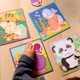 Дерев'яний пазл Монтессорі Lisciani Giocare Educare Тваринки 4 пазли 20 деталей розвивальна іграшка для 1–4 роки (SKU-221) - изображение 5