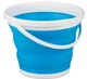 Складное туристическое ведро Collapsible Bucket 10 л Голубой - изображение 1