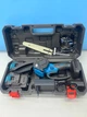 Акумуляторна ланцюгова міні-пила6 inch Electric SAW BLUE кейсом / 2 акумулятори 4А/год 8644 - зображення 5