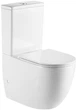 Унітаз-компакт Devit Flow DFL0460211W Vortex Flush із сидінням Soft Close дюропласт - зображення 1