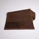Набор махровых полотенец SOFT 3шт GM Textile 40х70см, 50х90см, 70х140см 500г/м2 (Коричневый) - изображение 2