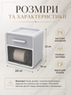 Настенный держатель для туалетной бумаги серый 24×22×14 см с полкой выдвижным ящиком и диспенсером для ванной (49676122) - изображение 3