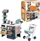 Интерактивный супермаркет Smoby Toys Smart с тележкой, звуковыми и световыми эффектами 42 аксессуара размер 60х60х90 см (7600350245) - изображение 1