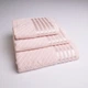 Набір махрових рушників SOFT 3шт GM Textile 40х70см, 50х90см, 70х140см 500г/м2 (Рожевий) - зображення 1