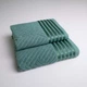 Комплект махровых полотенец SOFT 2шт GM Textile 50х90см, 70х140см 500г/м2 (Бирюзовый) - изображение 1