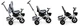 Rowerek trójkołowy EcoToys Delux JM-068-17 Szary (5903769970636) - obraz 3