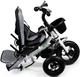 Rowerek trójkołowy EcoToys Delux JM-068-17 Szary (5903769970636) - obraz 5