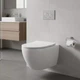 Унитаз подвесной Devit Aquamod HT-1014C-WHT00 Vortex Flush безободковый с сиденьем Soft Close дюропласт - изображение 3