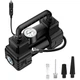 Автомобільний компресор U&P Halfsun SCK619 Black 12В 50 л хв 150 PSI насос для шин автостоп LED ліхтар автомобільний компресор для авто позашляховика накачування коліс мячів човнів матраців компактний повітряний насос з насадками - изображение 2