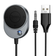 FM трансмиттер Bluetooth 5.4 для автомобиля с USB разъемом серый Hoco TRM-514 - изображение 1