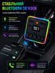 FM трансмиттер автомобильный с лазерной подсветкой Bluetooth USB microSD MP3 WMA hands-free для авто 12–24 В - изображение 3