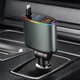 FM-трансмиттер для авто с встроенным кабелем Type-C и быстрой зарядкой до 3 А и LED-дисплеем - изображение 6