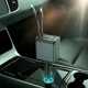 Автомобильный FM-трансмиттер 4 в 1 с Bluetooth для авто с встроенными кабелями USB Type-C Lightning 120 Вт быстрая зарядка и hands-free питание от прикуривателя 12–24 В - изображение 6
