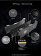Оперативна пам'ять Gloway DDR4-3600 16384MB PC4-28800 Tian Sha Metallic Gray - зображення 4
