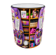 Кружка (чашка) с принтом Makeup Artist Organizer – Professional Organizer Collection | Подарок визажисту, мастеру макияжа | Керамическая 330 мл(черная ручка) - изображение 2