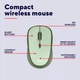 Миша Trust YVI+ Silent Wireless Green (TR24552) - зображення 6