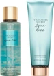 Подарунковий набір Victoria's Secret Aqua Kiss Спрей 250 мл + Лосьйон 236 мл - изображение 1