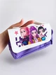 Пенал K-POP Huntrix для школы с Руми, Милой и Зои | Вместительный школьный пенал K-POP Demon Hunters 21×10×7 см - изображение 1