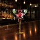 Бокал для коктейлей маргариты Фламинго с росписью стеклянный 270 мл Разноцветный (28895) - зображення 6