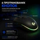 Ігрова миша Logitech G102 Lightsync, дротова, 8000 DPI, RGB-підсвічування, 6 кнопок, Black - изображение 6