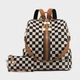 Тканевый рюкзак в клетку Chess Luxe Premium - изображение 1