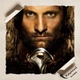 Постер Властелин колец, Арагорн с мечём, Lord Of The Rings, культовое кино, A3 39×30 см (id2690) - изображение 4