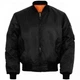 Куртка-бомбер летная Mil-Tec MA1, Olive/Orange, 3XL - изображение 1