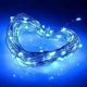Світлодіодна гірлянда нитка 2.5 м 20 led блакитна Blue на батарейках - зображення 2