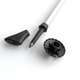 Наконечники для палиць Silva Walking Poles Rubber Paws Black чорні - зображення 2