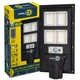 LED вуличний світильник на сонячній батареї UNILITE 60W 6500K, Акумулятор: 3.2V, 5Аh Сонячна панель: 6V, 6W, з датчик руху, - зображення 1